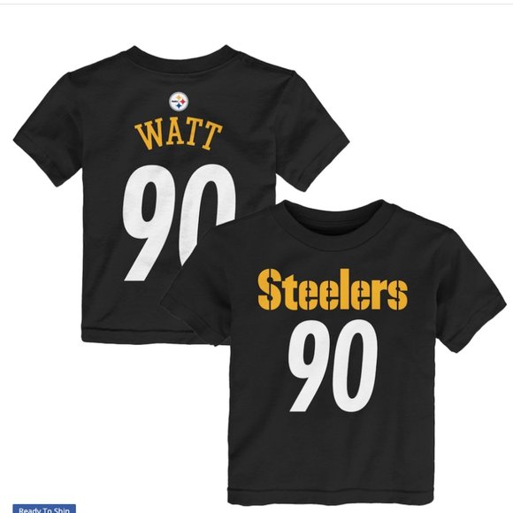 NFL Other - T-SHIRT SALE! ‘ NWT - Kids Pittsburgh Steelers T.J. Watt Name & Number T-Shirt